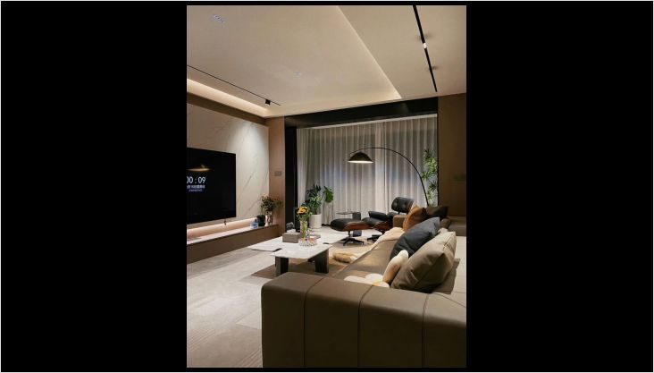 简约风无主灯，心安之处