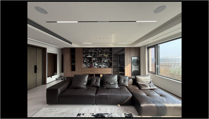 中海枫墅160㎡实景落地